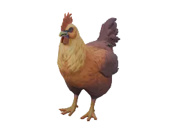 Pet Chicken | Catalana (Yellow Red Gradient)